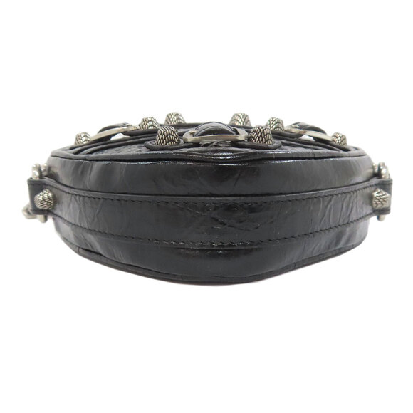 Balenciaga Heart Motif Leather Shoulder Bag - Picture 4 of 10